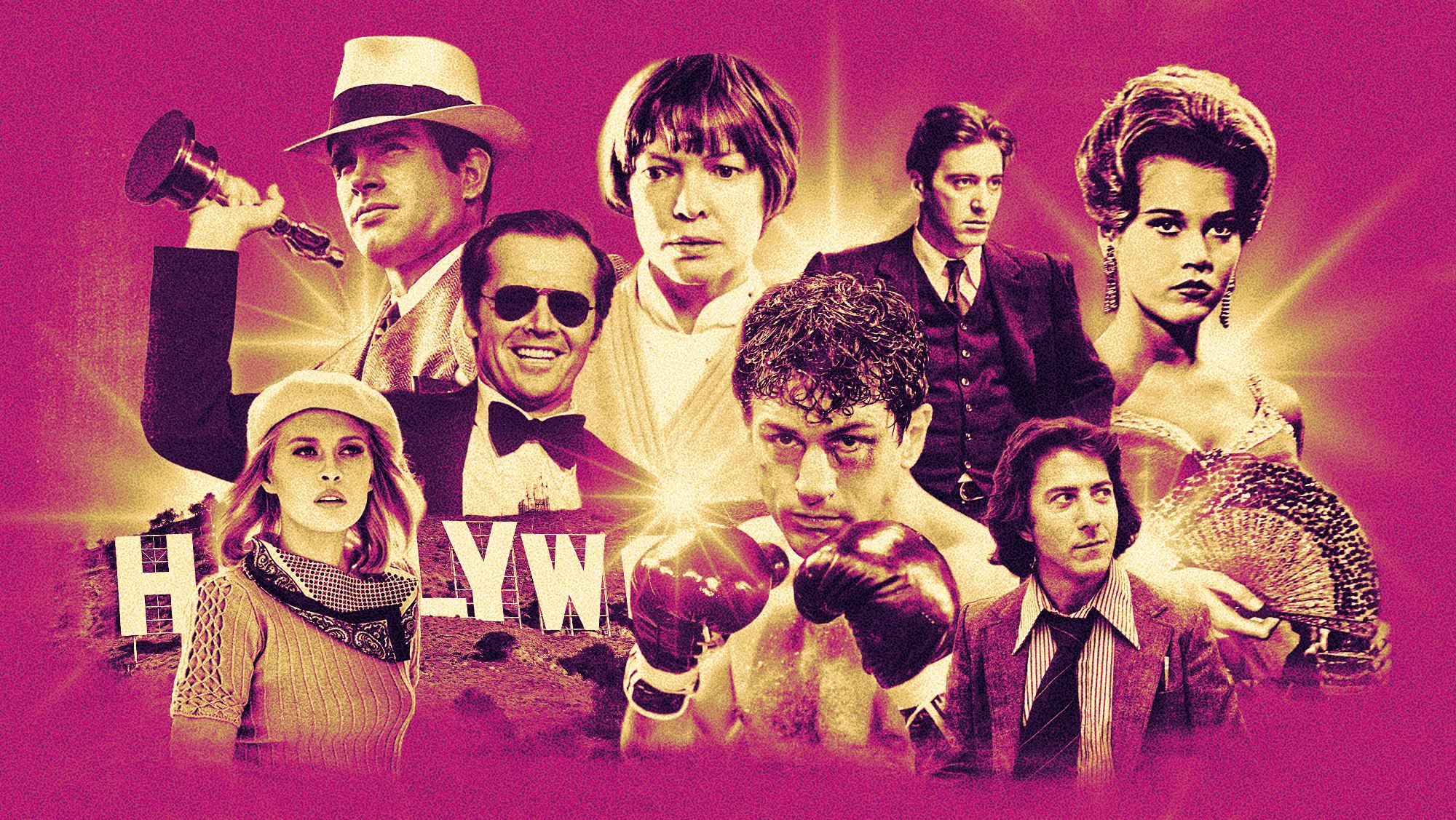 رابرت ردفورد، دایان کیتون و غروب خدایان سینما