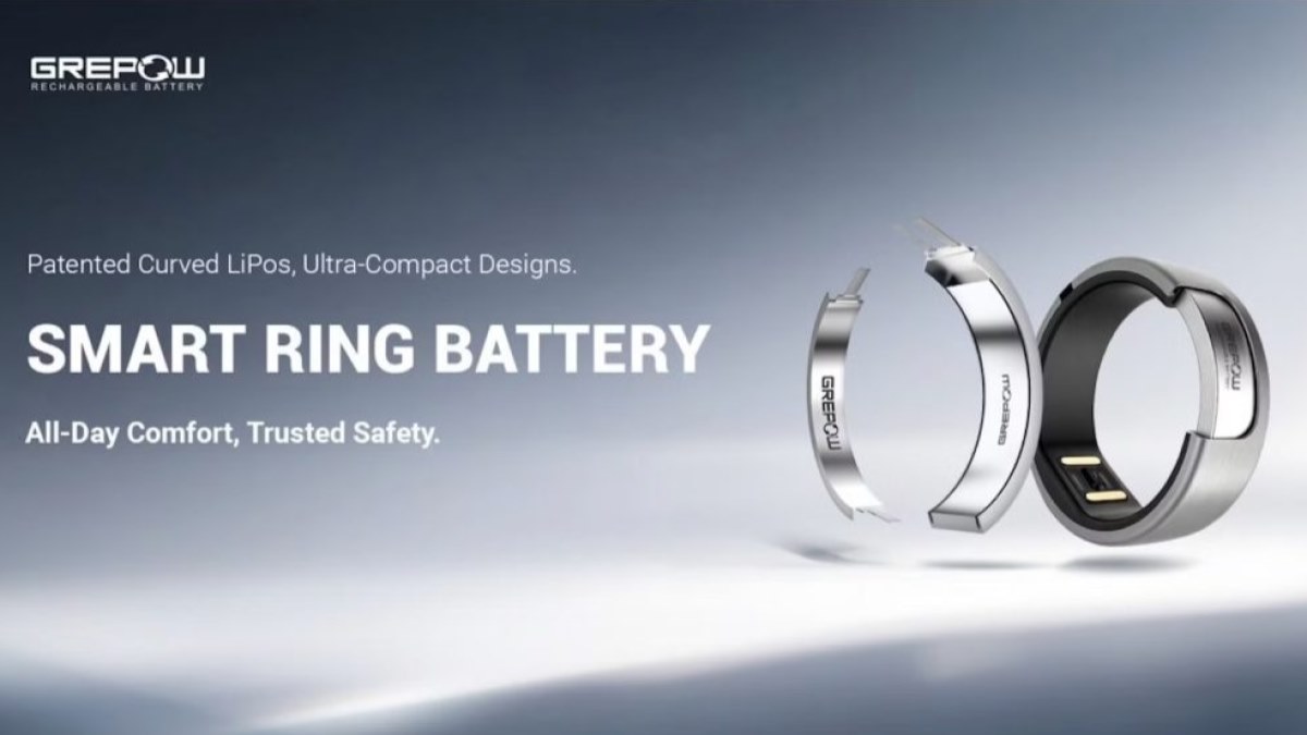 تحولی در دنیای گجت‌های پوشیدنی ؛ فناوری باتری جدید شرکت Grepow ظرفیت حلقه‌های هوشمند را تا ۳۰ درصد افزایش می‌دهد