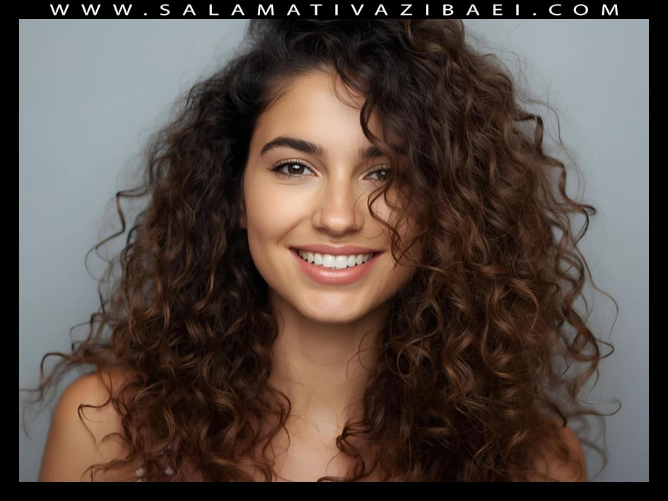 نحوه فر کردن موهای موج دار