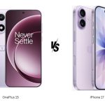 مقایسه کامل وان پلاس 15 و آیفون 17 در طراحی، عملکرد، دوربین و باتری