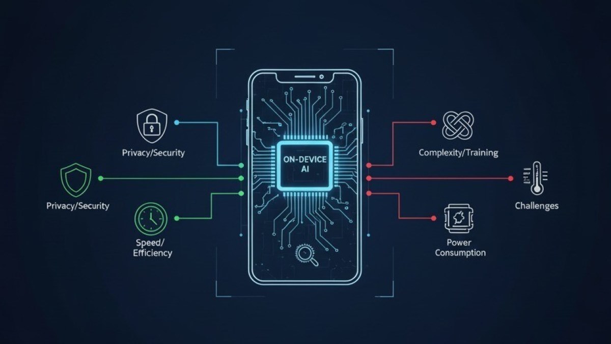 هوش مصنوعی روی دستگاه (On-Device AI) چیست؟