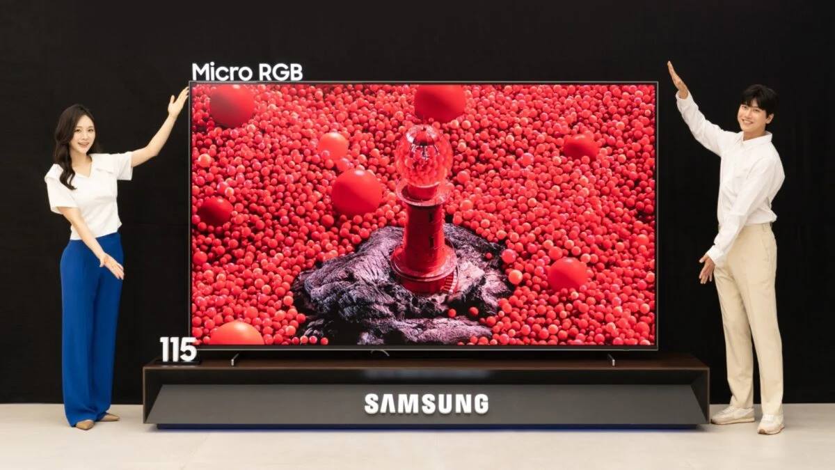 سامسونگ تلویزیون 130 اینچی Micro RGB را در CES 2026 رونمایی می‌کند