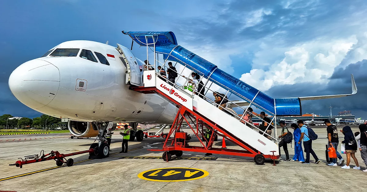 مراحل سوار شدن به هواپیما