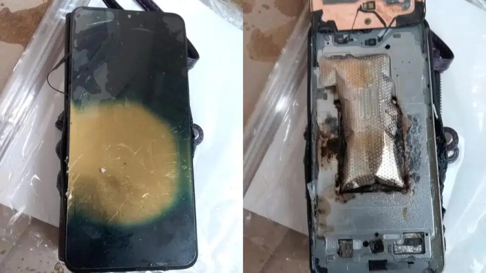 گوشی Galaxy S25 FE هنگام شارژ شبانه منفجر شد