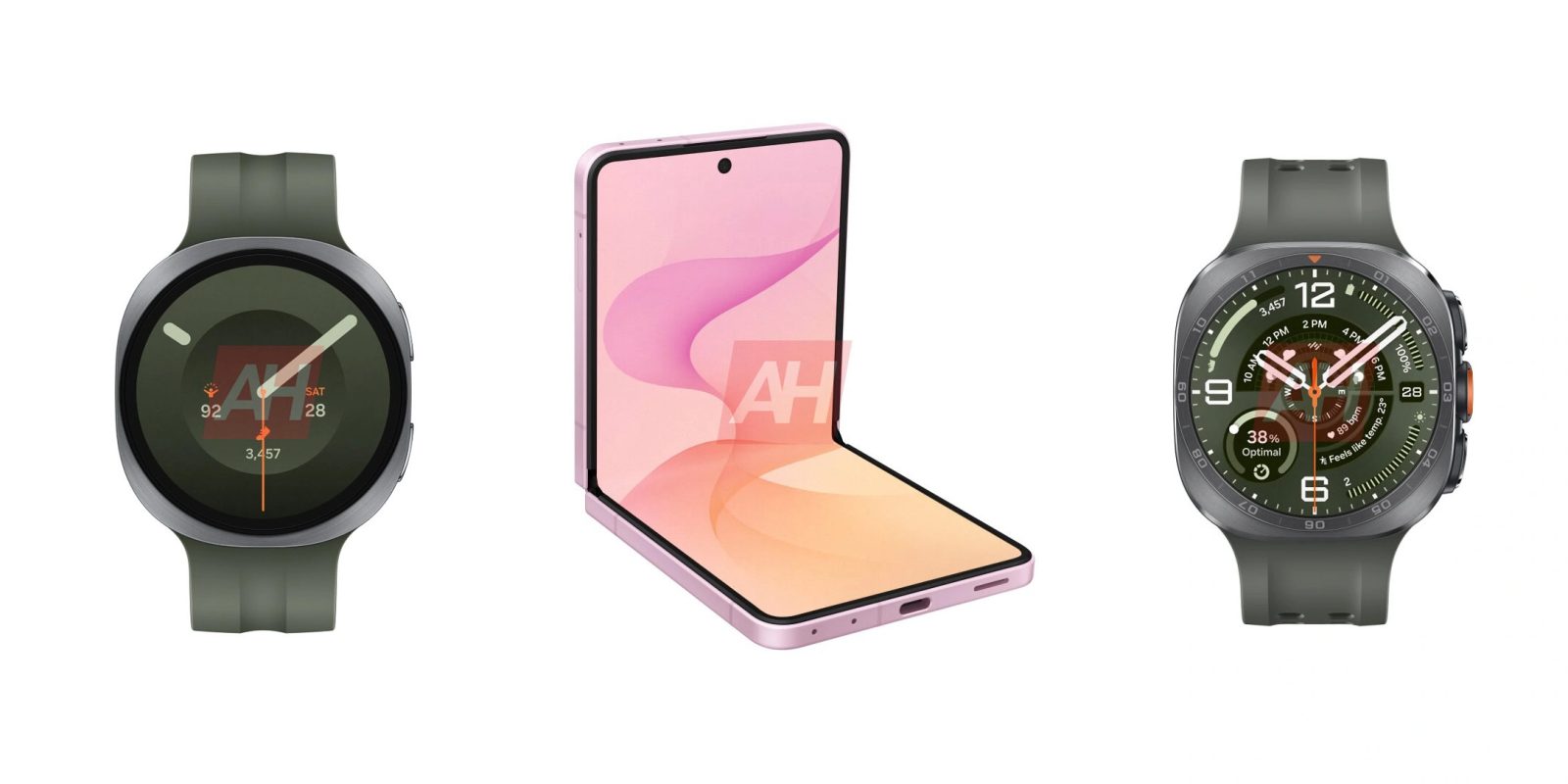 ببینید: رندرهای سامسونگ گلکسی Z Fold8، گلکسی Z Fold8 Ultra، گلکسی Z Flip8، گلکسی Watch9 و گلکسی Watch Ultra2