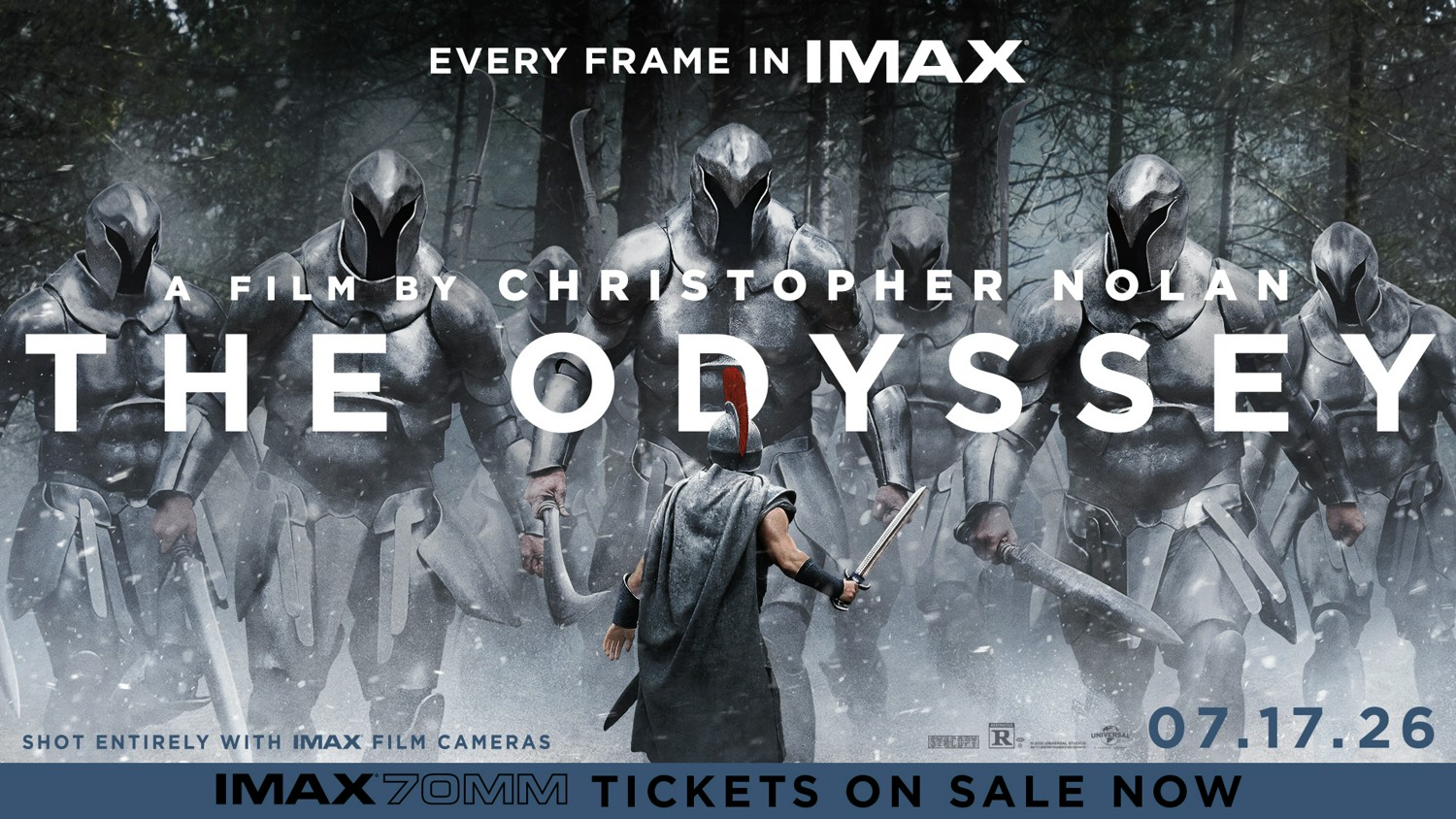بلیت آیمکس فیلم The Odyssey کمیاب شده است