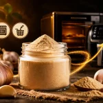 طرز تهیه پودر سیر خانگی عالی با هواپز، فر و سرخ کن بدون روغن