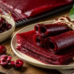 طرز تهیه لواشک گیلاس و آلبالوی خانگی خوشمزه و ملس به روش ساده